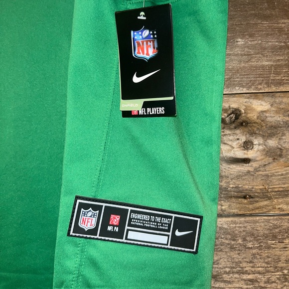 Jalen Carter (Sz-5XL) #98• Kelly Green•Stitched not pressed - Picture 5 of 6